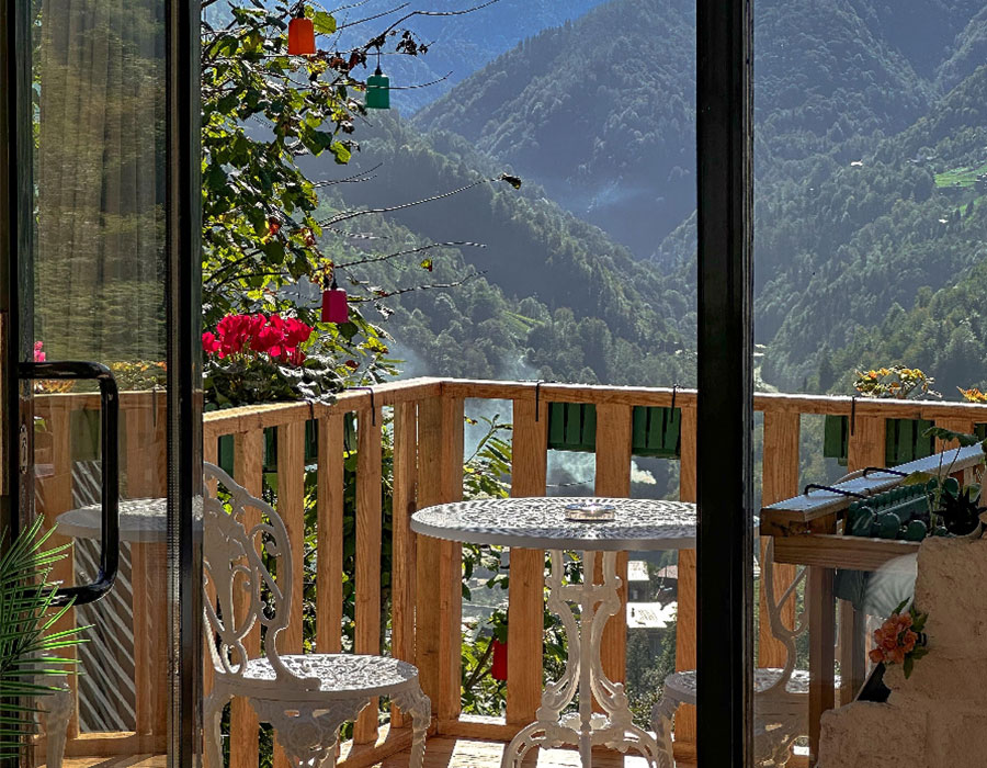 Rize Bungalov: Şömineli & Jakuzili Suit - Taşmahal