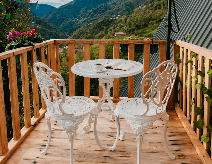 Rize Bungalov: Şömineli & Jakuzili Suit - Taşmahal