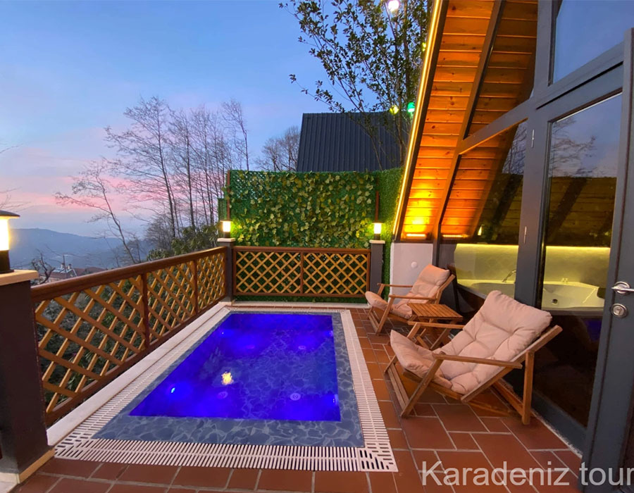Rize Bungalov: Isıtmalı Havuzlu Çeçeva - Anka