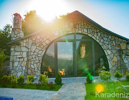 Rize Bungalov: Jakuzili & Şömineli - Gül