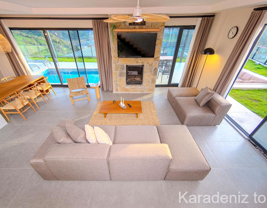 Rize Bungalov: Isıtmalı Havuzlu Villa - Bohemi