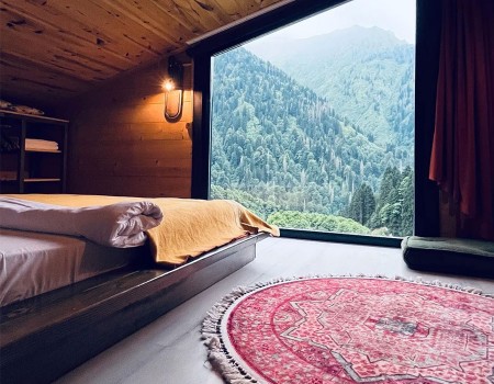 Rize Bungalov: Jakuzili & Şömineli Suit - Kukudi House