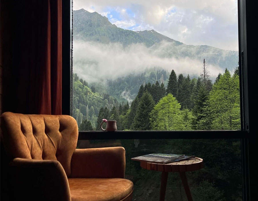 Rize Bungalov: Jakuzili & Şömineli Suit - Kukudi House