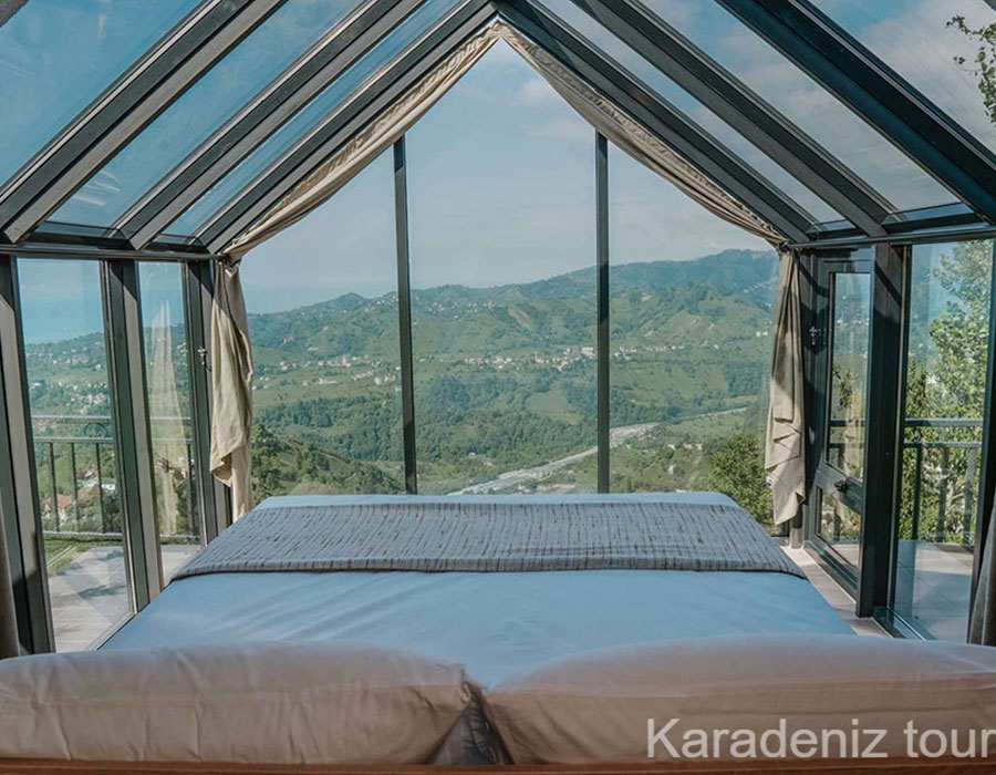 Rize Bungalov: Jakuzili & Cam Tavanlı Villa - Woodlife