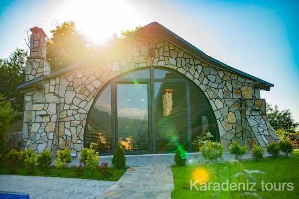 Rize Bungalov: Jakuzili & Şömineli - Gül