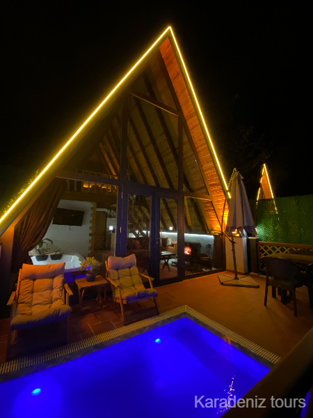 Rize Bungalov: Isıtmalı Havuzlu Çeçeva - Anka