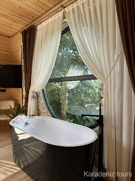 Rize Bungalov: Jakuzili & Şömineli - Serenity Suit 101