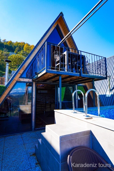 Rize Bungalov: Isıtmalı Havuzlu - Rizzen