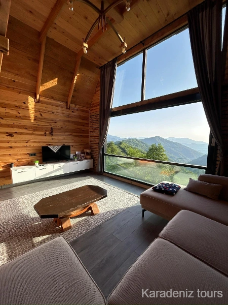 Rize Bungalov: Jakuzili & Şömineli - Gola