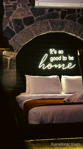 Rize Bungalov: Jakuzili & Şömineli Luxury Stone House - Bungalove