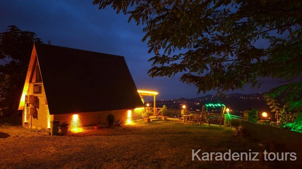 Rize Bungalov: Jakuzili & Şömineli - Tenta