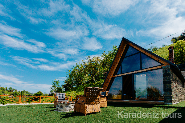 Rize Bungalov: Jakuzili & Şömineli - Zaba