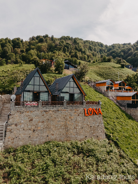 Rize Bungalov: Jakuzili & Şömineli - Lona