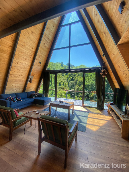 Rize Bungalov: Jakuzili & Şömineli - Espenika